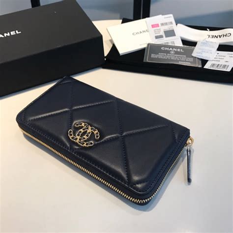 chanel mens wallet|chanel long zipped wallet.